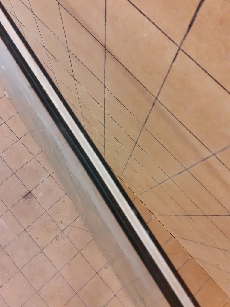 Plaque de verre 3 plis