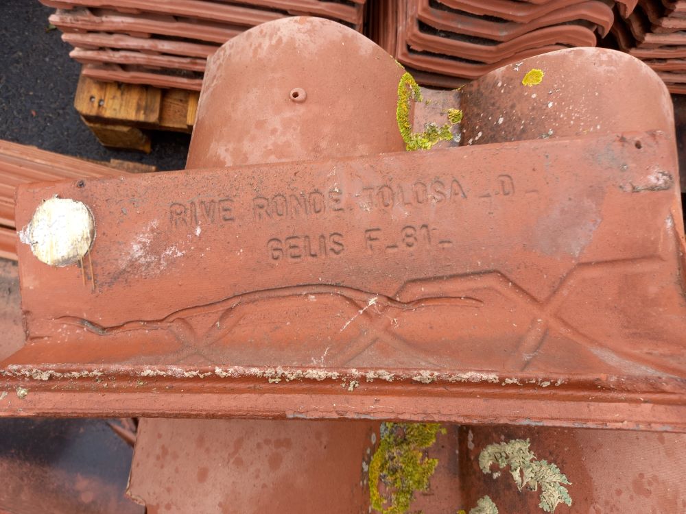 Tuile rive ronde droite Tolosa 10